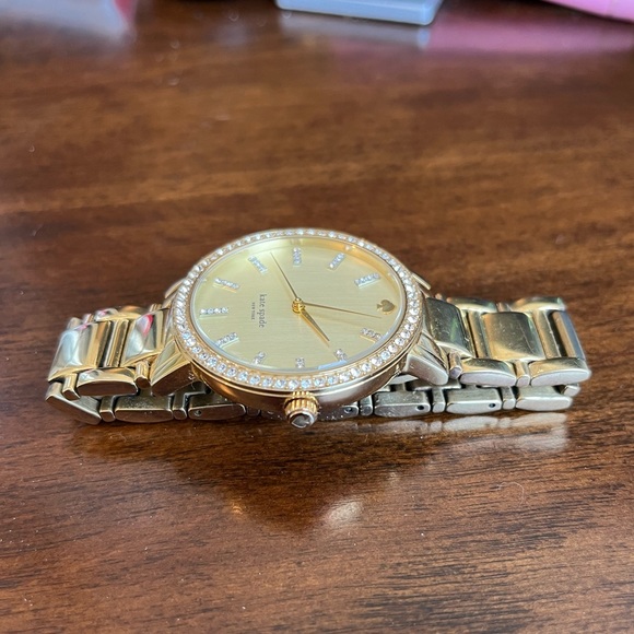 Kate Spade Live Colorfully Women’s Gold Watch 3ATM Water Resistant - Picture 4 of 6